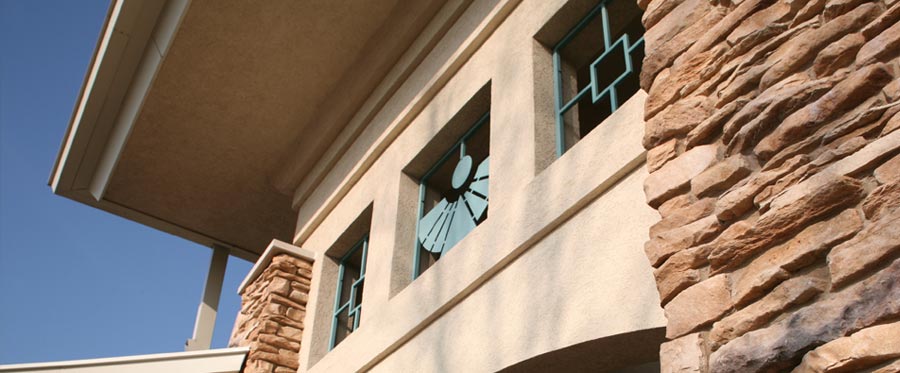 Attic Angel Community icon in building window